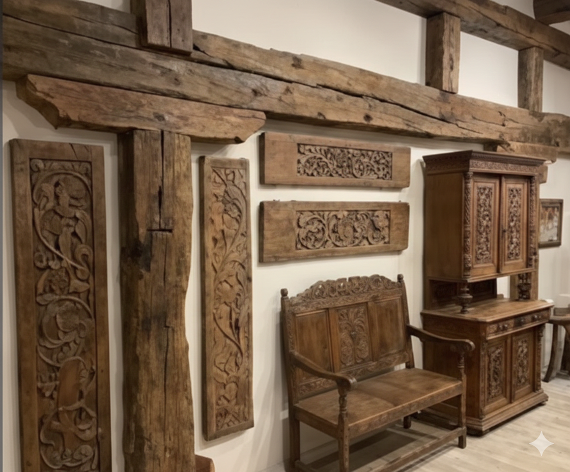 Antik Ahşap Uygulamalar